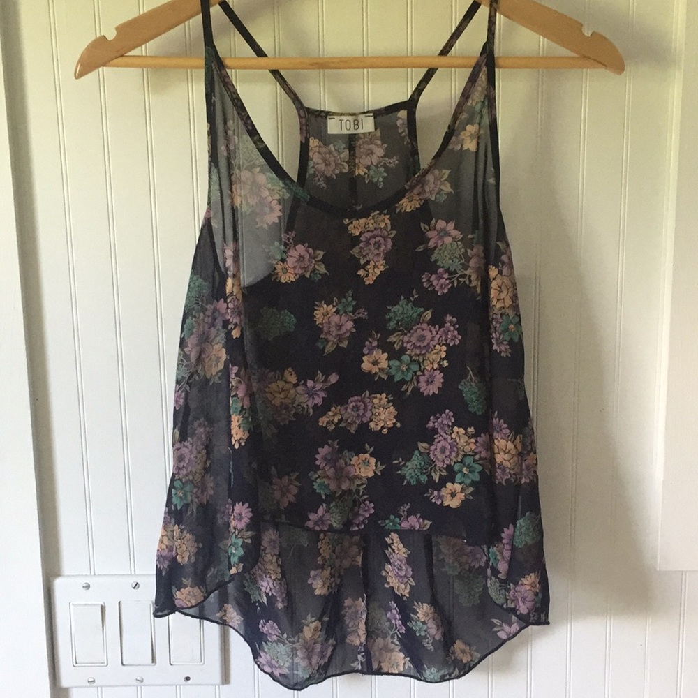 Tobi racerback tank top.